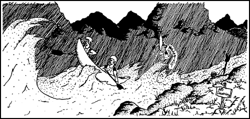 Cartoon: No Drowning!