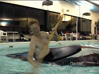 paddle on