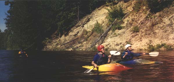 paddle on
