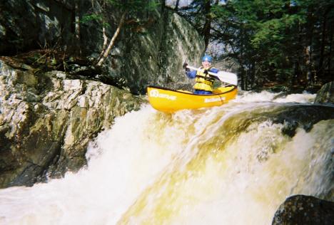 Tony on the N. Br. Winooski