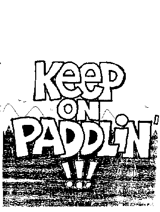 paddle on